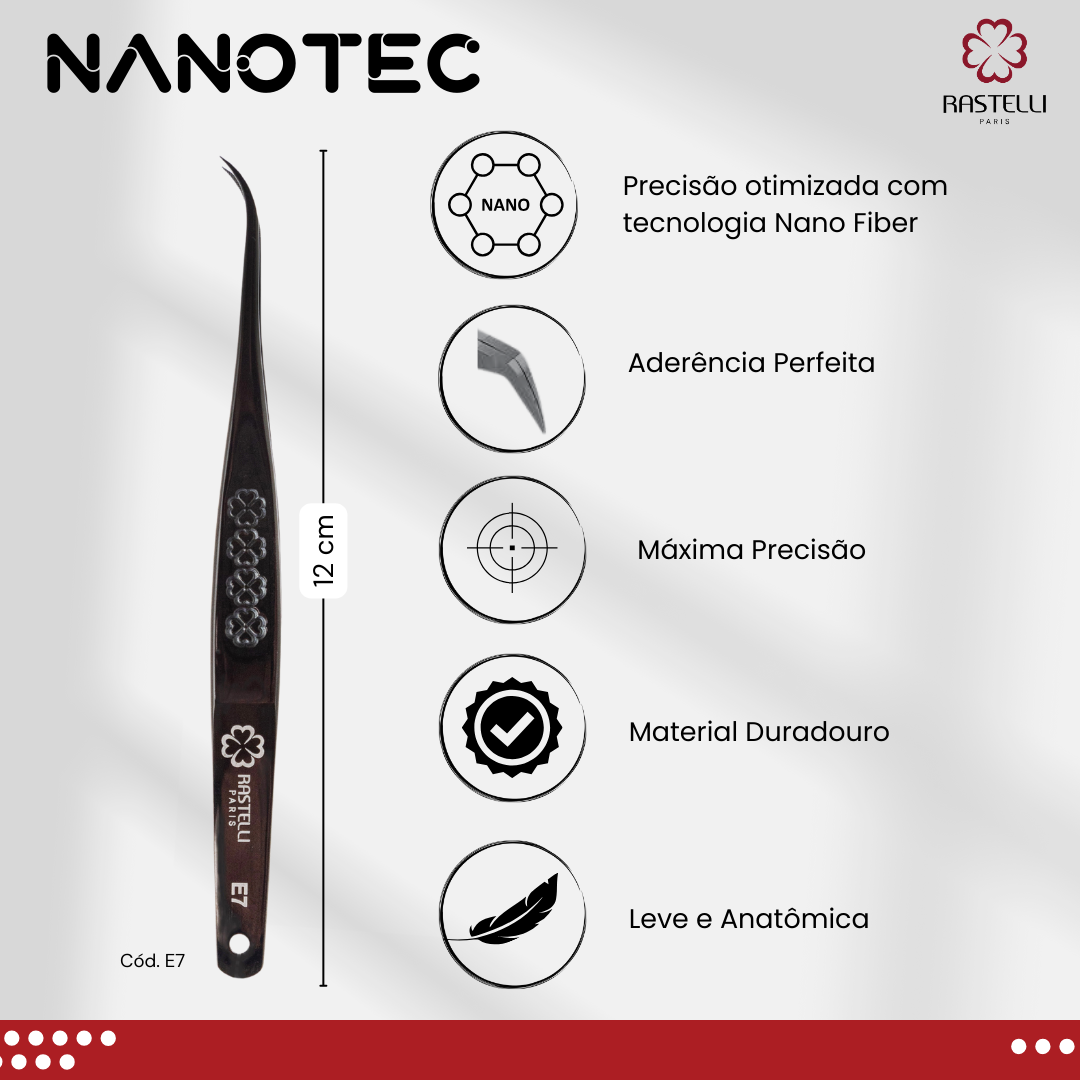 Pinça de volume nanotec E7
