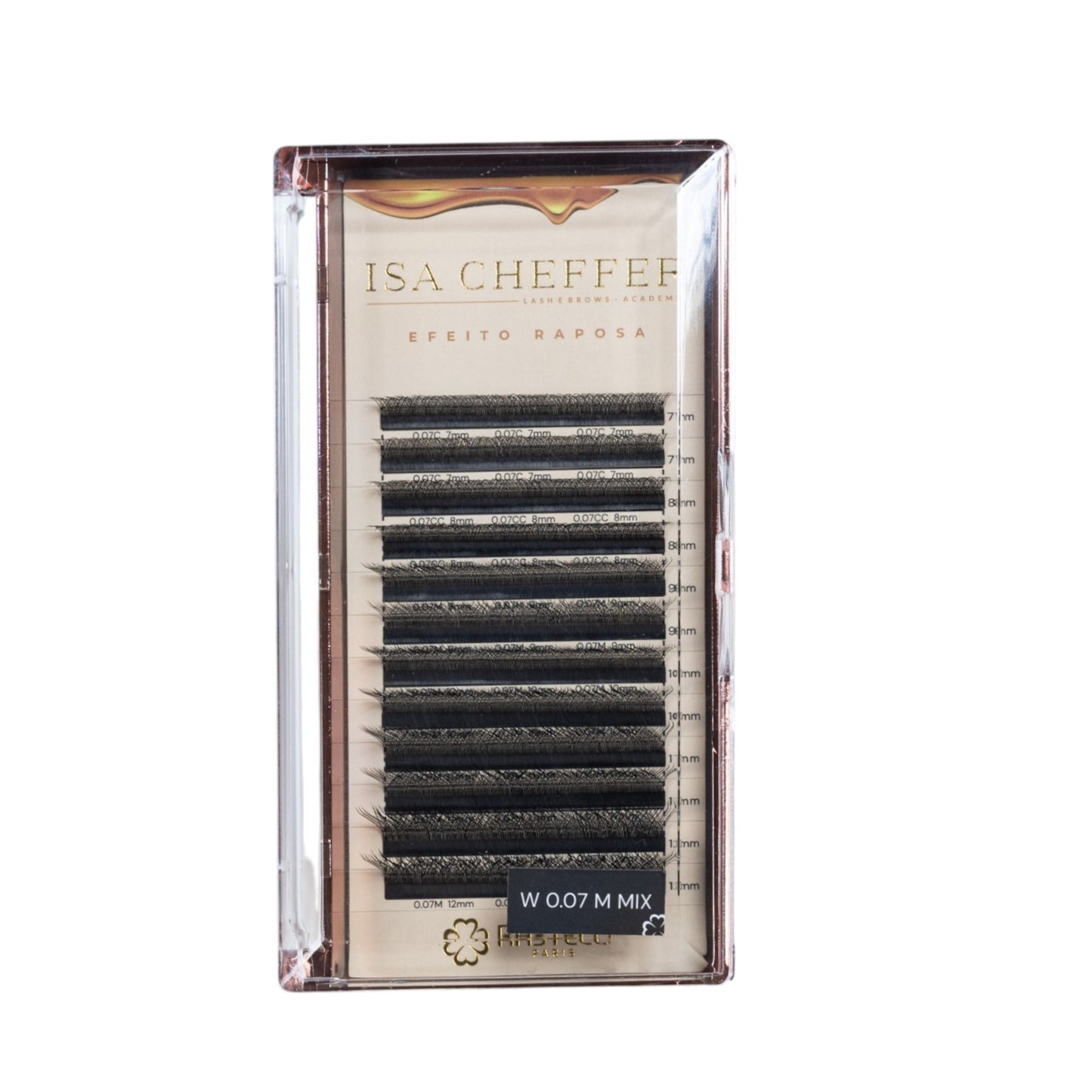 Cílios efeito raposa 3D - Isa Cheffer