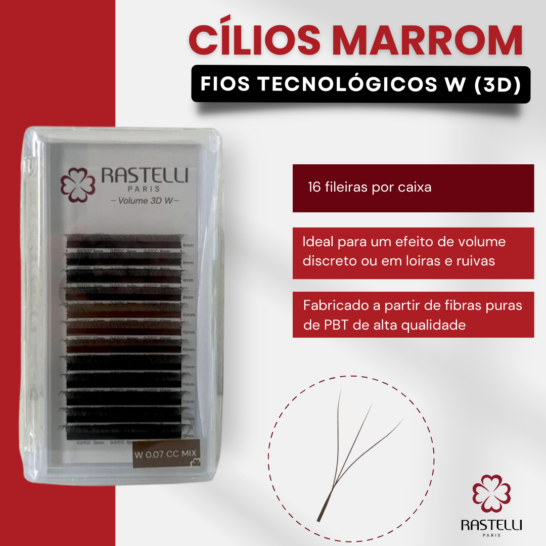 Cílios W - Marron