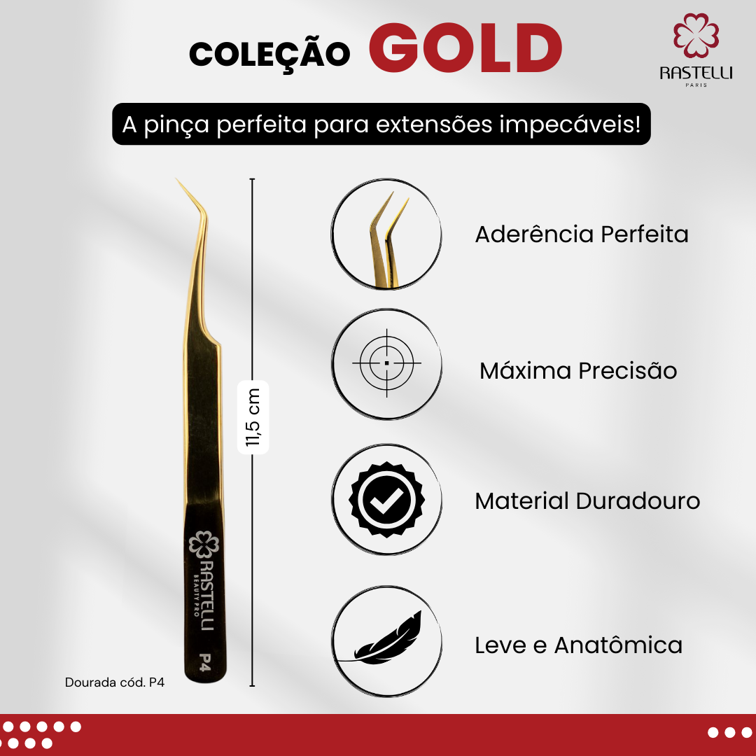 Pinça semi curva P4