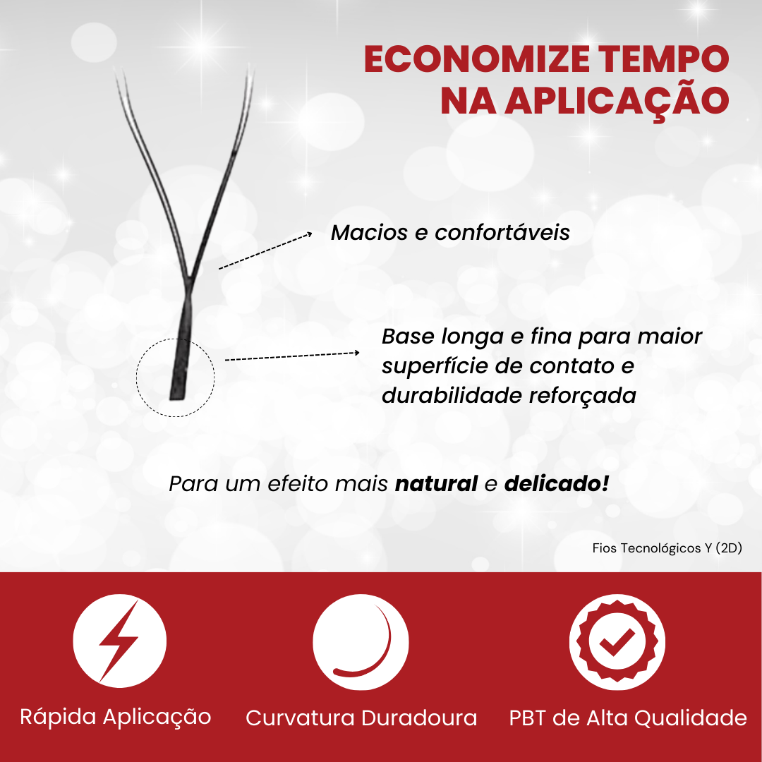 Cílios Y - Volume Brasileiro