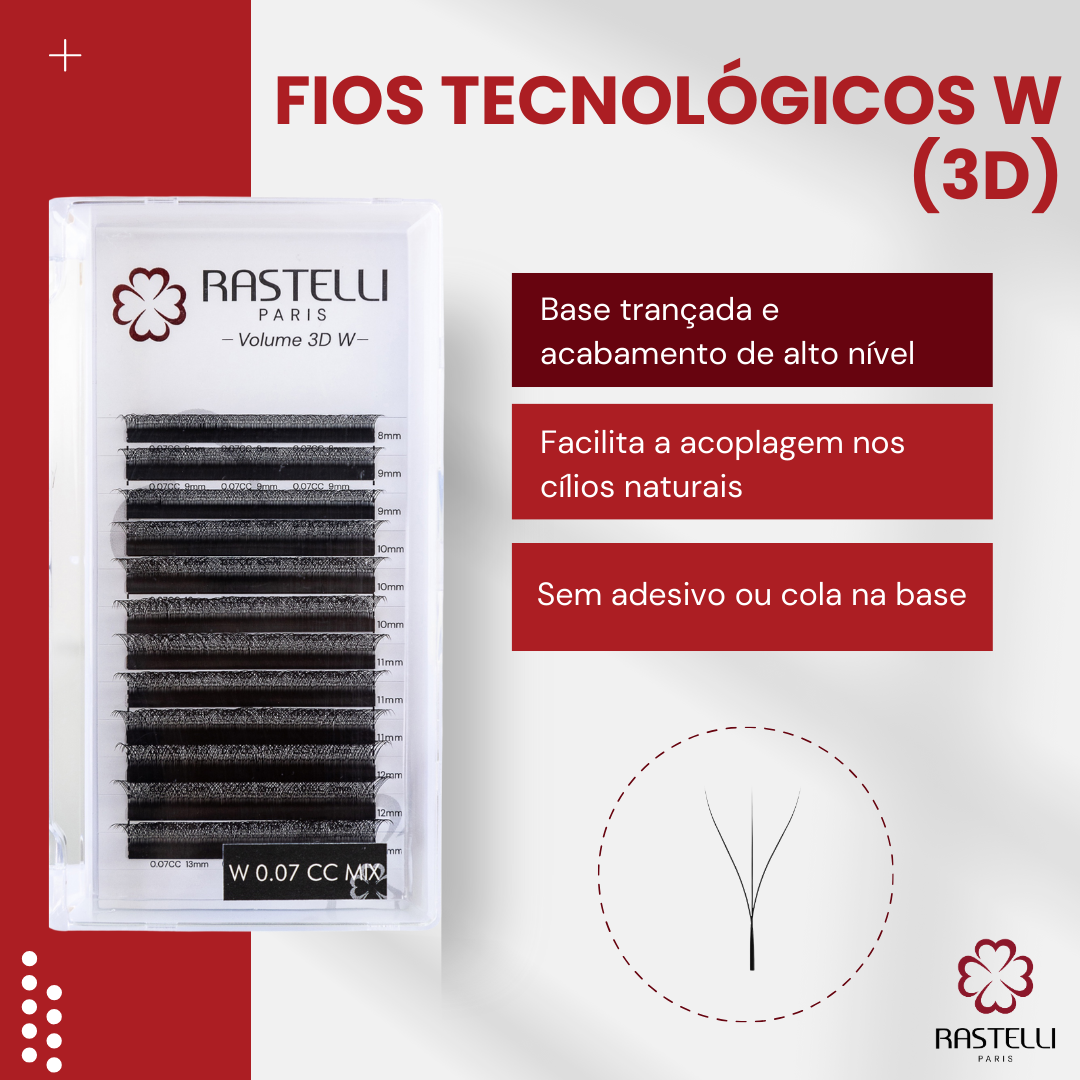 Cílios W - Volume egípcio