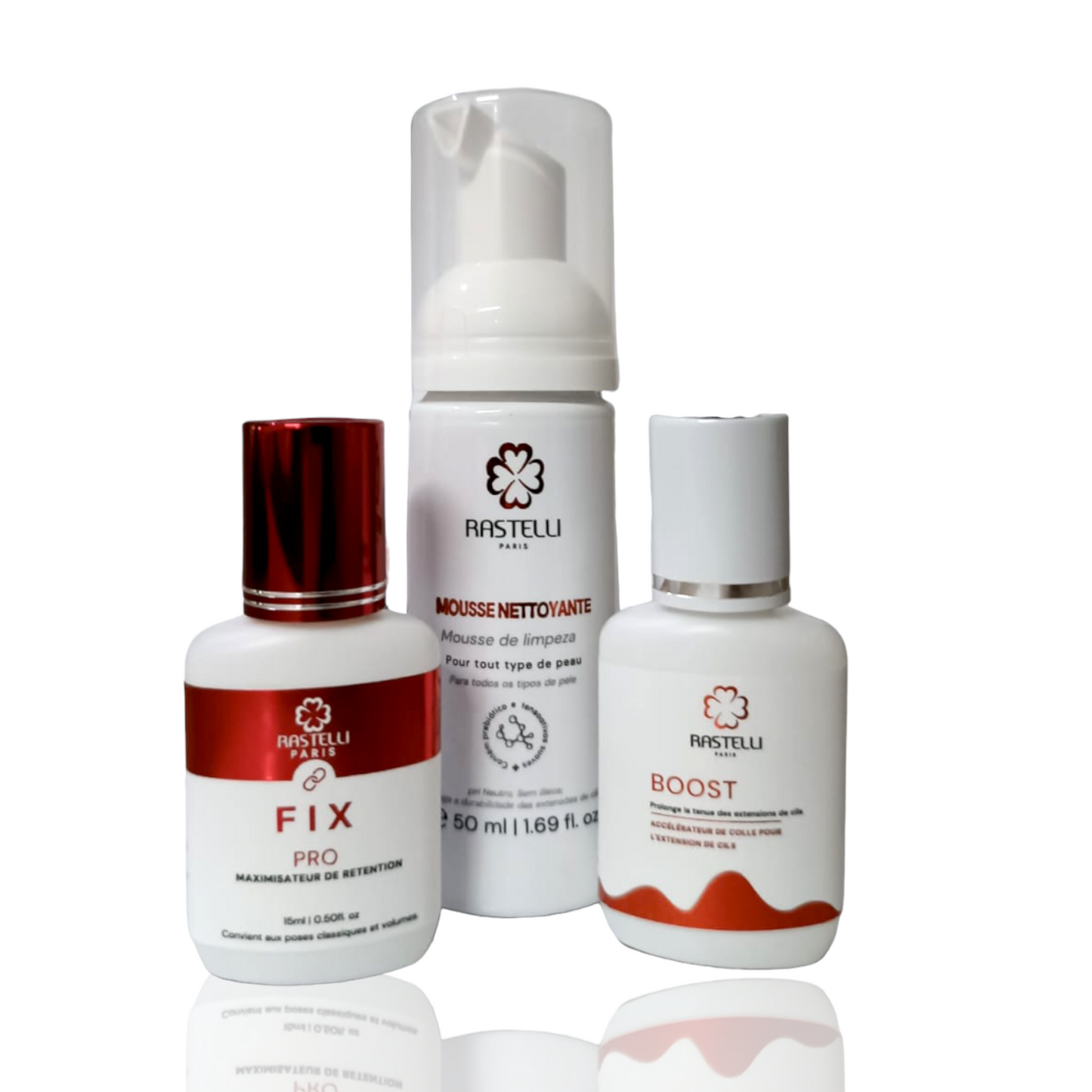 KIT: Loção Boost + Mousse + Fix PRO