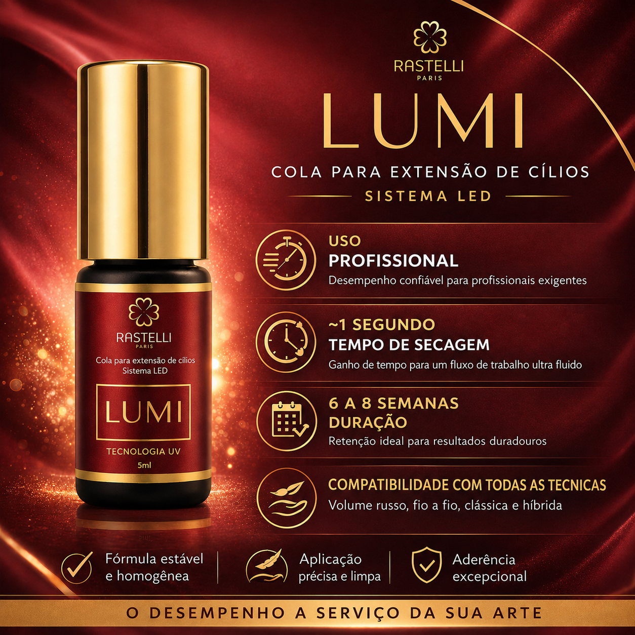 ADESIVO LUMI – LED/UV