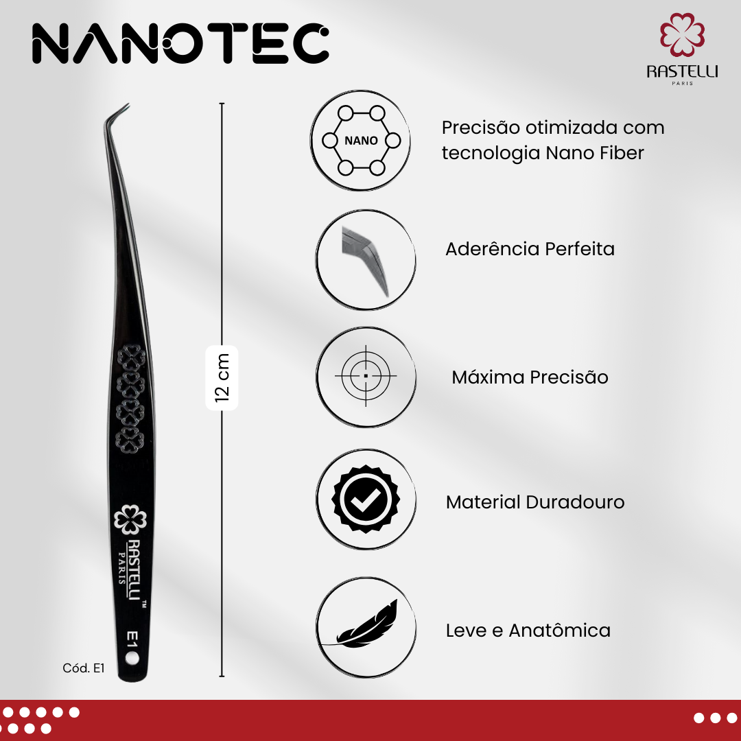 Pinça de volume nanotec E1