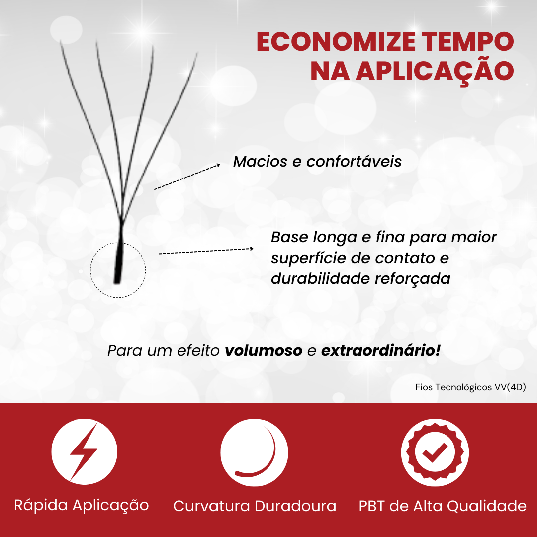 Cílios 4D