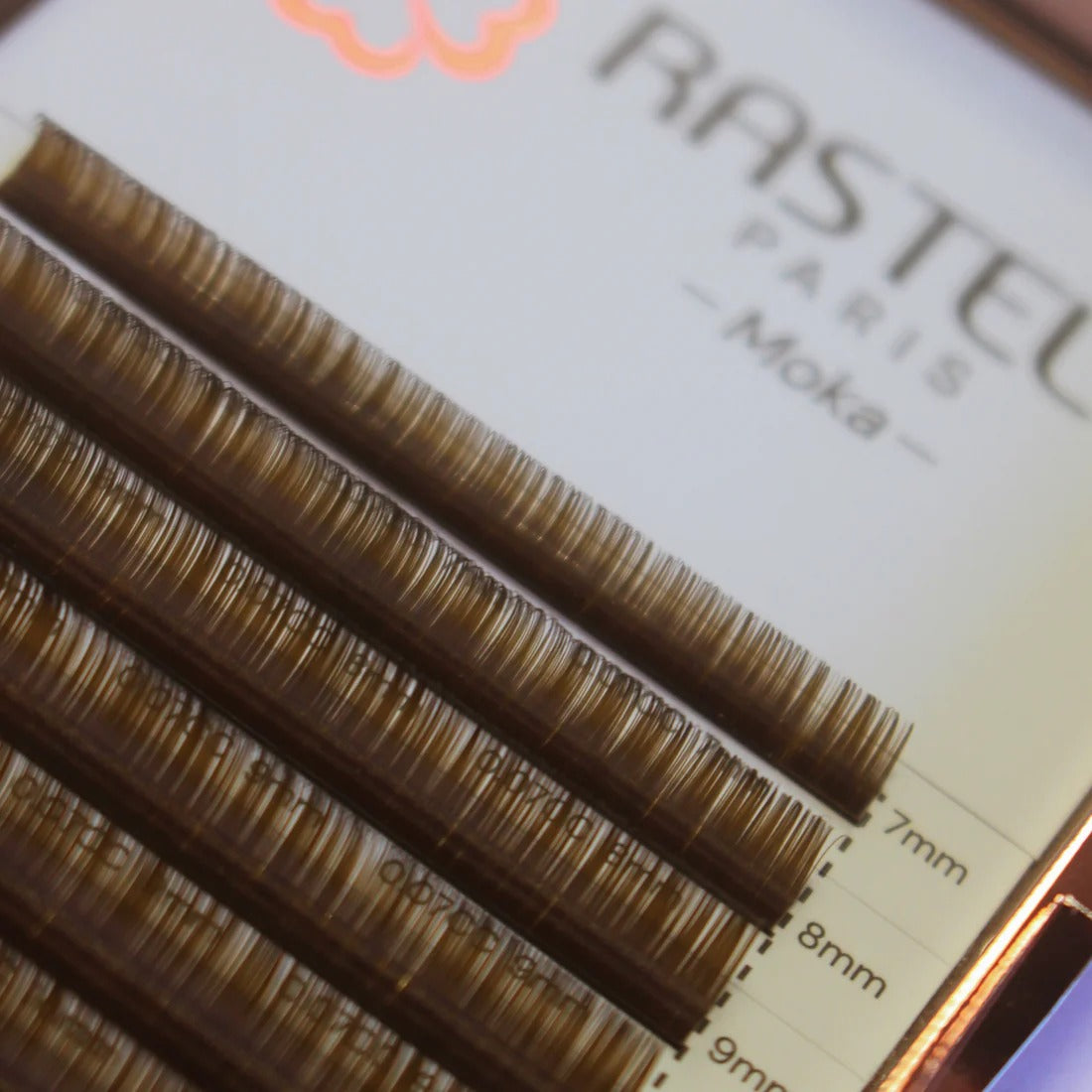 Extensões de Cílios Marrom 0,07 - Moka - Chocolate e Black Brown